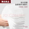 无印良品一次性洗脸巾加厚3包*80抽珍珠纹洗面巾加大加量化妆棉20*20cm 实拍图