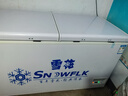 雪花（SNOWFLK）冰柜商用家用冷柜卧式大容量全冷冻柜展示柜 【598数显】单温扩容款丨一级能效 空柜温度可达-30度丨铜管速冷低耗 实拍图
