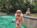 kocotreekk树儿童防晒帽防紫外线宝宝遮阳帽夏季男童女童太阳帽沙滩大帽檐 实拍图