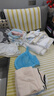 童泰婴儿连体衣新生儿衣服四季0-6月初生宝宝哈衣爬服纯棉内衣2件装 小熊蓝 52cm (建议0-2个月身高50-55cm) 实拍图