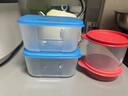 特百惠（Tupperware）保鲜盒4件套食品级冰箱储物收纳盒蔬果肉类800ml*2+700ml*2随机色 实拍图