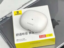倍思 E13 真无线蓝牙耳机 30小时长续航 半入耳舒适佩戴 蓝牙5.3音乐游戏耳机适用苹果华为小米手机 白 实拍图