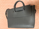 高巴度（GORBADO）高级感女包2026新款真皮单肩包斜挎包百搭女神节手提电脑包托特包 灰色 实拍图