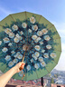 C'mon 防晒太阳伞三折晴雨伞遮阳伞女防紫外线upf50+ 胭脂粉三折伞 实拍图