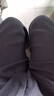 【耐磨纯棉】工装裤男士裤子男休闲裤男宽松直筒裤大码长裤工作裤 2223铁灰色+2223黑色 XL 【适合140-160斤体重】 实拍图