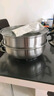 美厨（maxcook）蒸锅 304不锈钢28CM二层蒸锅 加厚复底汤锅 电磁炉通用MCT2127 实拍图