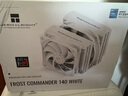 Thermalright(利民)Frost Commander 140 WHITE冰封统领 5X8mmAGHP4.0热管回流焊 白色风冷散热器FC140 WHITE 实拍图