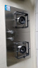 海尔（Haier）燃气灶双灶家用 天然气不锈钢灶具 5.2kw纯蓝火焰 65%热效易洁耐高温 台嵌两用JZT-Q2GE2(12T) 实拍图