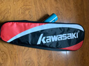 川崎（KAWASAKI）羽毛球拍双拍超轻碳素耐打对拍KD-1蓝红（已穿线+6球+手胶+拍包） 实拍图