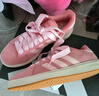 adidas「面包鞋」GRAND COURT BASE 00s休闲低帮板鞋男女阿迪达斯   粉色/清澈粉/汉玉白   40.5 实拍图