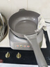 美的（Midea）钛陶电炒锅 电蒸锅 分体式电煮锅不沾多功能一体炒菜专用锅电火锅 4.3L煎饼锅HCG2818S配蒸笼 新款 实拍图