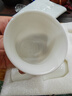 苏氏陶瓷（SUSHI CERAMICS）羊脂玉白瓷功夫茶杯闻香杯陶瓷品茗杯6个装（简装） 实拍图