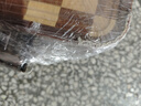 好管家棋盘格相思木菜板抗菌防霉家用不锈钢双面案板实木砧板40*30*2.6 实拍图