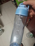 乐扣乐扣（LOCK&LOCK）人鱼线塑料运动水杯夏天便携水壶带刻度提手男女水杯子700ML蓝色 实拍图