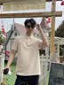 真维斯（Jeanswest）冰丝速干polo衫短袖男夏季翻领t恤商务通勤体恤休闲百搭透气上衣 白色(纯色) 抑菌透气 XL (180) (不易起球不掉色) 实拍图