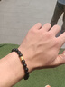 金石灵天然黑曜石手串男女款水晶手链海蓝宝五行补水佛珠本命年生日礼物 黑曜石手链8毫米 实拍图