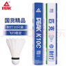 匹克（PEAK）羽毛球超耐打王训练比赛鸭毛10只装 K10C 实拍图