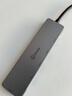 毕亚兹 USB3.0扩展坞转HDMI拓展坞转换器分线器 笔记本外置显卡投影仪电脑电视转接头同屏线视频连接线 实拍图