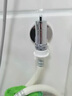 潜水艇（Submarine）F003铜镀铬亮面 三角阀 八字阀国标四分 陶瓷阀芯 冷热通用角阀 实拍图