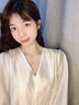 中国黄金（CHINA GOLD）S925银项链女款月光萌兔项链兔子月光石吊坠情人节生日礼物送女友 【今/次日达】月光萌兔项链 实拍图