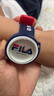 斐乐（FILA）手表女情侣潮流撞色防水运动手表男硅胶学生手表 FLM38-6035-002 实拍图