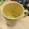 无印良品（MUJI）炻瓷 马克杯 家用水杯 陶瓷杯 咖啡杯 办公室 浅黄色 500ml 实拍图