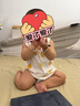 童泰（TONGTAI）婴儿背心夏季纯棉宝宝衣服儿童护肚马甲打底内衣提花绿色100cm 实拍图