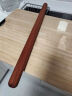 双枪擀面杖 花梨木木无漆擀面棍压面棍烘焙小工具50cm 实拍图