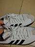 adidas「T头鞋」VL COURT复古休闲板板鞋德训鞋男女阿迪达斯轻运动   白色/黑色/灰色   41 实拍图