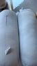 MUJI凉柔 抱枕 圆柱形 灰色 20x53x20cm 腰枕 客厅沙发 靠枕 实拍图
