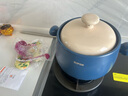 苏泊尔（SUPOR）砂锅煲汤锅炖锅陶瓷耐高温不易裂 煲仔饭沙锅瓦煲 燃气灶煤气专用 (可炖切块的鸡) 4.5L 实拍图