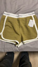 Calvin Klein内衣【摩登引力带】女士本命年ck家居外穿睡裤辣妹运动短裤QS5982 LKS-棕榈绿 S 实拍图