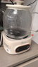 美的（Midea）花漾0胶水全玻璃全自动养生壶 办公室多功能煮茶壶 烧水壶恒温电热水壶煮茶器花茶壶1L YS10B101 实拍图