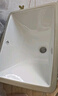 狮鹫陶瓷台下盆洗脸盆洗手盆洗面盆台盆方形盆洗手池洗脸池石下洗手盆 方盆20寸（包含下水） 实拍图