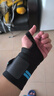 耐力克斯（NAILEKESI N）健身护手腕卧推举重俯卧撑哑铃力量训练护具运动男女加压腕带黑蓝 实拍图