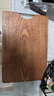 十八子作 乌檀木整木切菜板家用加厚大号砧板ZBL005（40x27x2.5cm） 实拍图