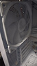 华硕TUF GAMING TR120 雷光 白色机箱反叶风扇 ARGB风扇/PWM温控调速/双层LED阵列/28mm厚扇      实拍图