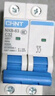 正泰(CHNT)   家用空气开关 小型断路器 不带漏保 NXB-63 1P C10A额定电流 220V过流过载保护器 实拍图