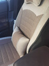 君适 四季通用汽车坐垫全包围汽车座套仿亚麻布艺座垫夏季座椅套用于 豪华版卡其色 传祺GE3影豹埃安GS3传祺GS4传祺GS5GS7 实拍图