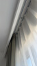 未来式铝合金窗帘轨道双轨静音顶装挂钩式伸缩滑轮滑轨滑道窗帘盒窗帘杆 双轨顶装（顺丰当天发货） 【1.9-3.6米宽度适用】可伸缩 实拍图