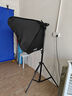 神牛（Godox）S2支架折叠便携80×80cm(带网格）柔光箱热靴闪光灯拍摄人像柔光罩 实拍图