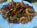 MUJI聚酯纤维化妆包 收纳包 旅行出差便携式 收纳洗漱包 粉米色 平型 实拍图