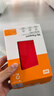 西部数据（WD）2TB 移动硬盘 USB3.0 My Passport随行版2.5英寸 红 机械硬盘 笔记本电脑外接 大容量加密存储 实拍图