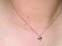 阿吉豆项链爱心玫瑰金细巧新年礼物女ins简约锁骨链送女友老婆 实拍图