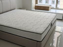 顾家家居（KUKA）布艺床主卧大床双人床1.8米x2米9052月纱白+轻氧垫+床头柜*1 实拍图