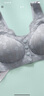 浪莎中老年妈妈款美背内衣舒适柔软无钢圈上托聚拢无痕文胸前开扣 实拍图