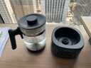 志高烧水壶保温一体电热水壶多功能智能养生壶全自动恒温壶家用煮茶器炖煮花茶壶 1.3L 深灰色蒸茶滤网款 实拍图