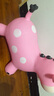 贝倍馨儿童跳跳马1-3岁可坐宝宝防摔充气马跳跳马婴儿玩具一周岁摇摇马 跳跳马-粉色【送3件套：围巾+铃铛+充气泵*1】 精选防侧翻 实拍图