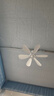 艾美特（AIRMATE）小吊扇学生宿舍床上电风扇大风力小风扇蚊帐扇微风吊扇电扇 标准款+2米调速线+遥控+蚊帐横杆 标准款 实拍图