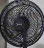 美的（Midea）【超级单品】七叶轻音立式电风扇家用柔风落地扇台式桌面小型风扇大风量节能摇头宿舍电扇 SAF30AB 实拍图